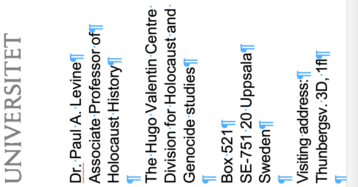 The Rise and Fall of the Hugo Valentin&nbsp;Center